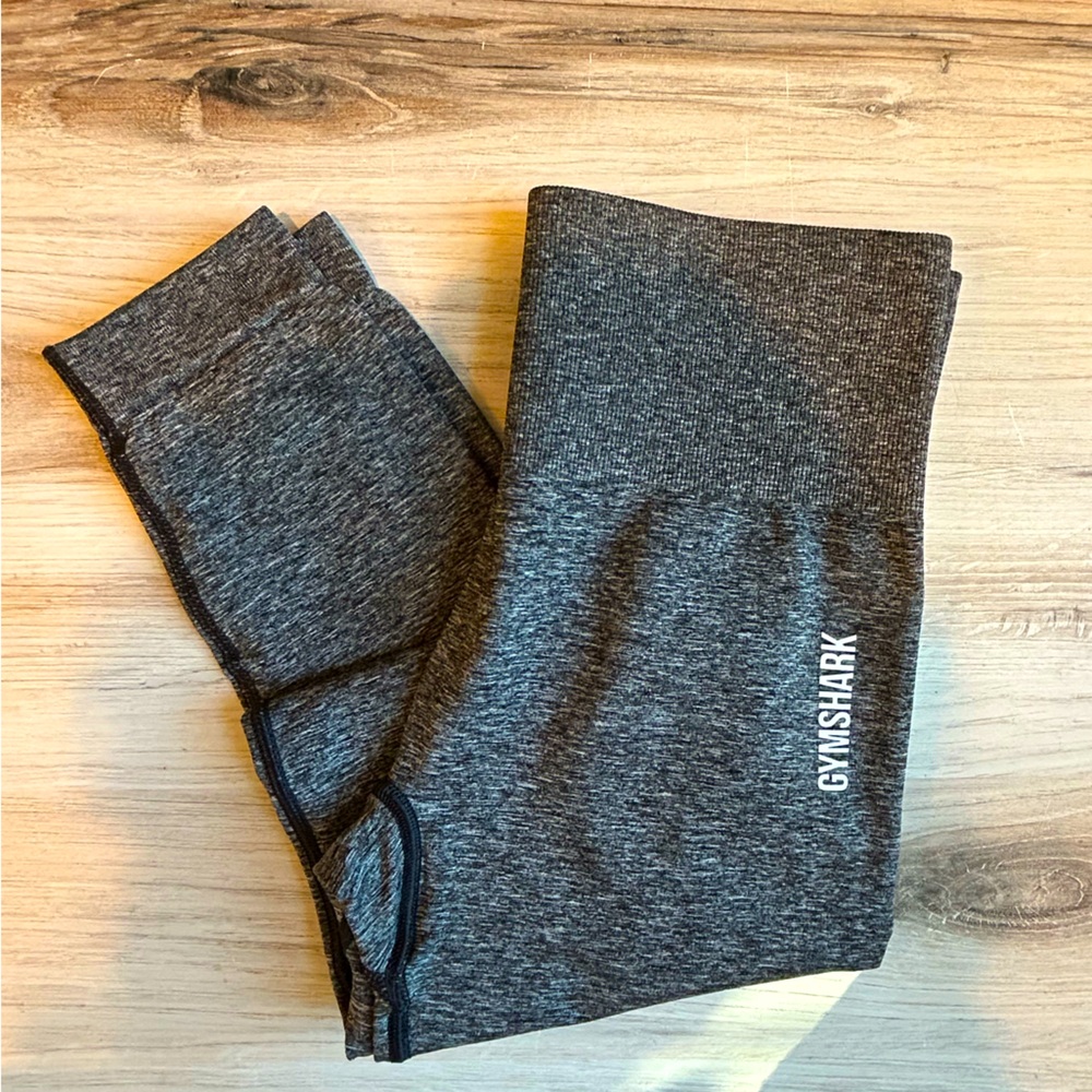 Gymshark Adapt Black Marl Seamless Leggings Size Small